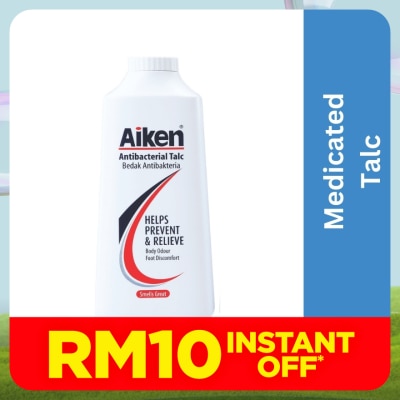 AIKEN Antibacterial Medicated Talc 150g