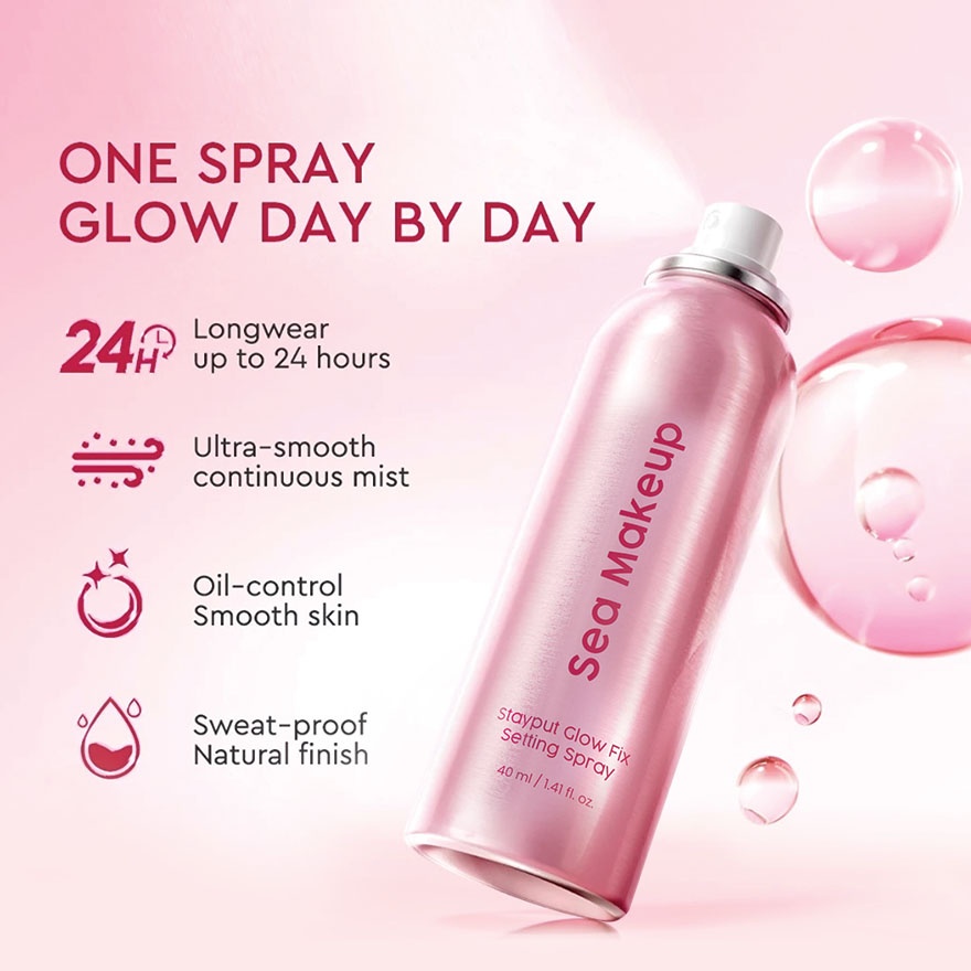 Stayput Glow Fix Setting Spray 40ml