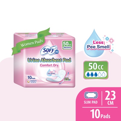 SOFY Aile Urine Absorbent Pad 50cc 23cm 10s