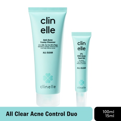 CLINELLE - All Clear Acne Control Duo image