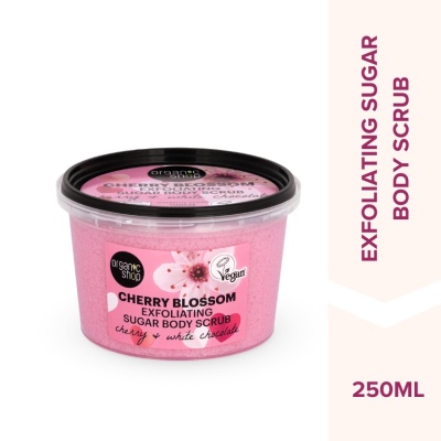 ORGANIC SHOP - Cherry Blossom Exfoliating Sugar Body Scrub 250 ml