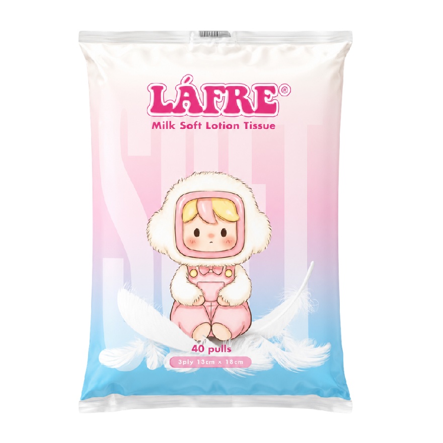 Milk Soft Lotion Tissue 40s x 10
