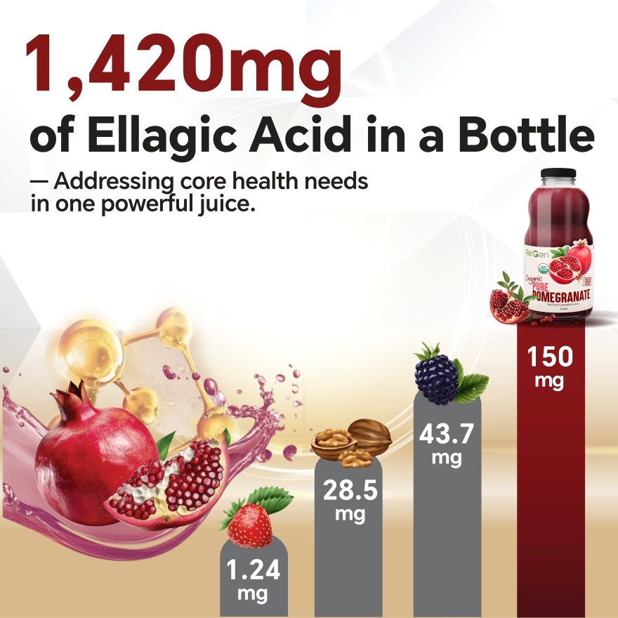 Organic Pure Pomegranate Juice 946ml image