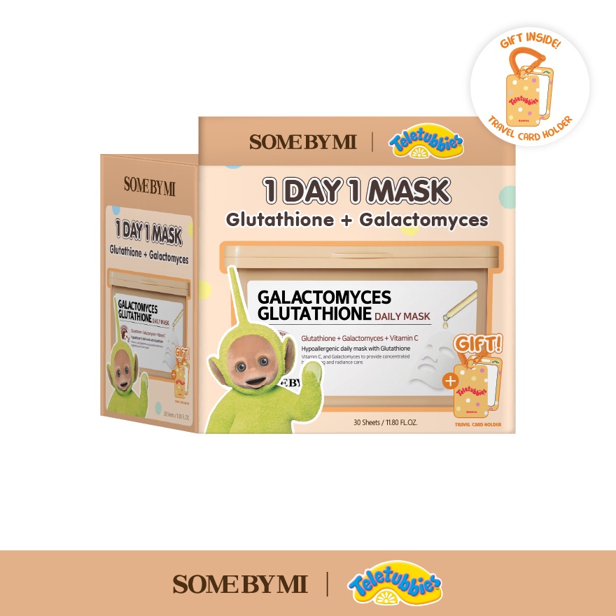 [TELETUBBIES] Galactomyces Glutathione Daily Mask 350ml / 30 sheets image