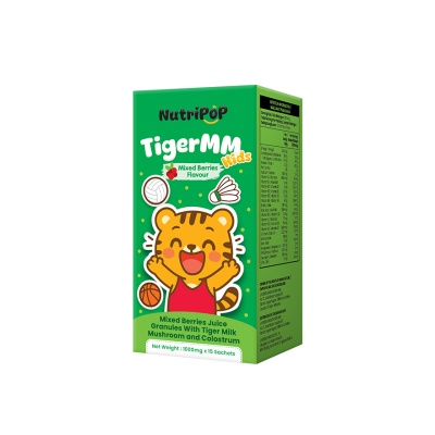 NUTRIPOP - TigerMM Kids Green in a POP 15s