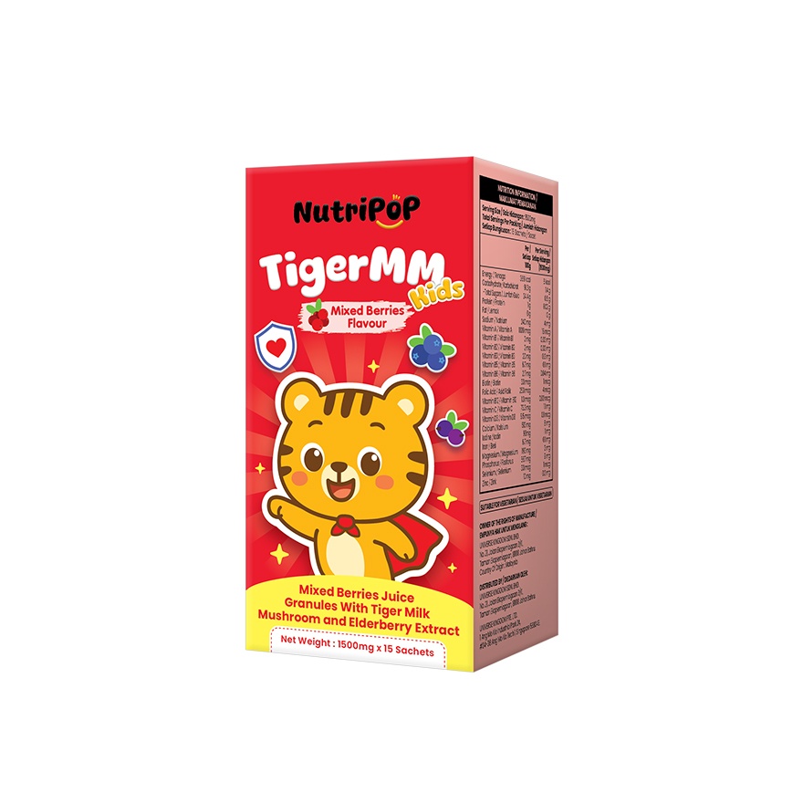 TigerMM Kids Red in a POP 15s