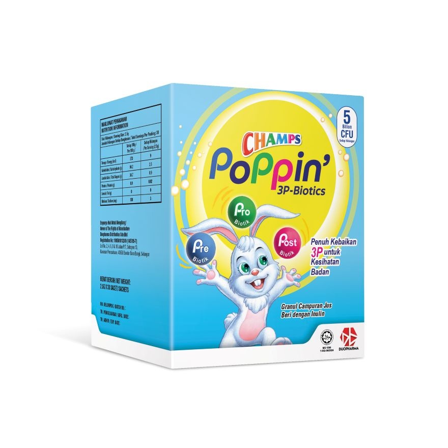 Poppin' 3P-Biotics 30s