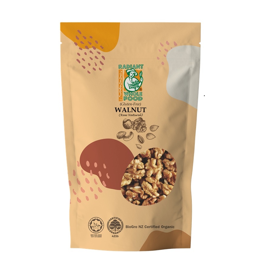 Organic Natural Walnut, Raw (Gluten Free) 200g image