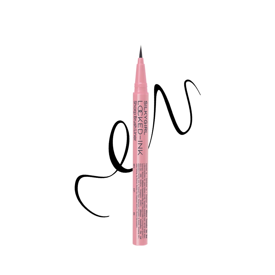 Locked Ink Sharp Brush Liner 01 Black image
