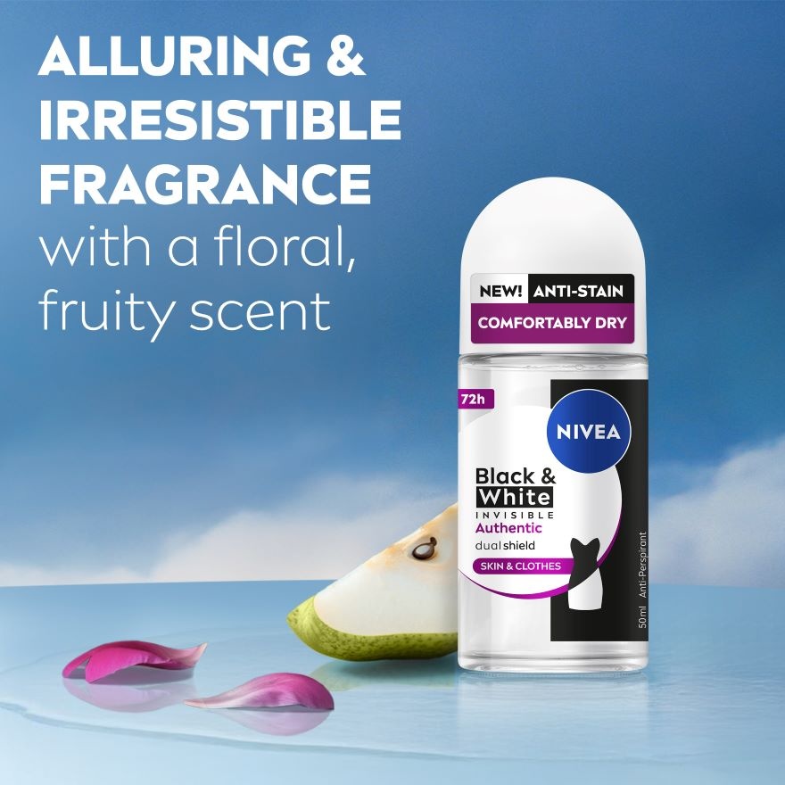 Black & White Authentic Roll-On 2x50ml