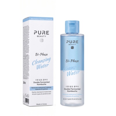 PURE BEAUTY Kombucha Bi Phase Cleansing Water 200ml image