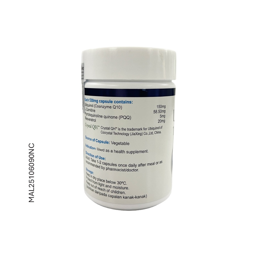 Ubiquinol 150mg Plus 30s image