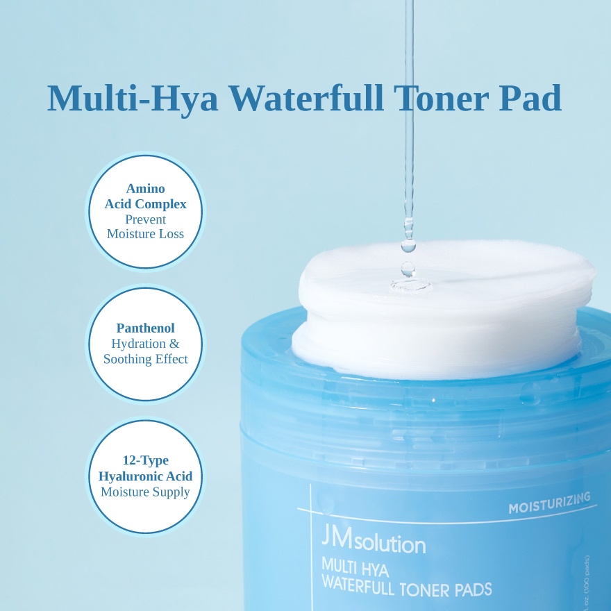 Multi Hya Waterfull Toner Pads 1s image