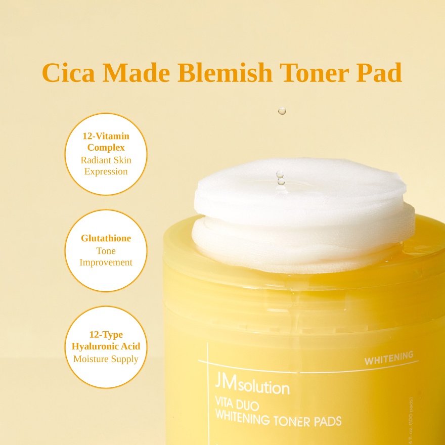 Vita Duo Whitening Toner Pads 1s image