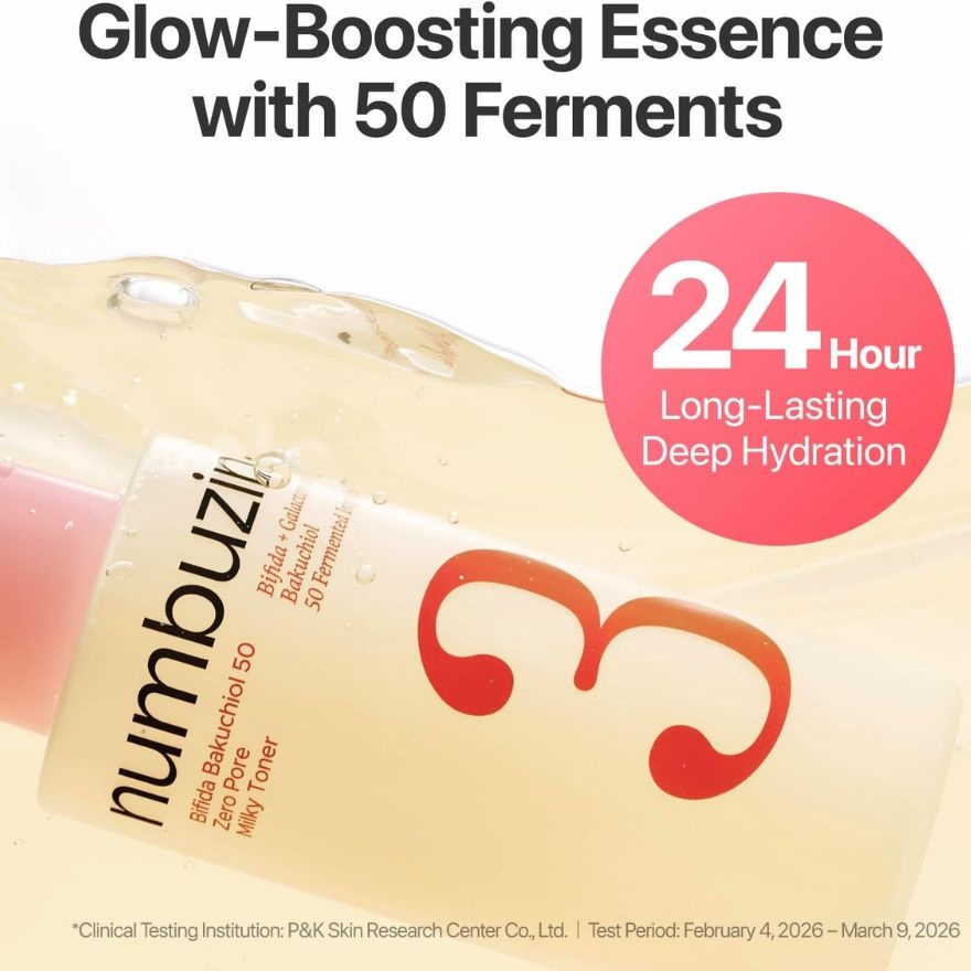 No.3 Bifida Bakuchiol Zero Pore Milky Toner Light 200ml image