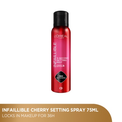 L'OREAL PARIS MAKEUP Infailible Cherry Setting Spray image