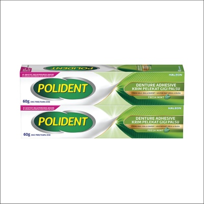 POLIDENT - Denture Adhesive Freshmint Paste 60g image