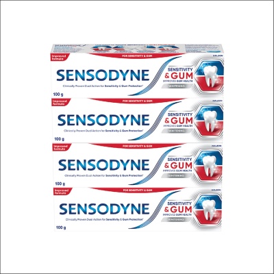 SENSODYNE - Sensitivity & Gum Whitening Toothpaste 100g Bundle image
