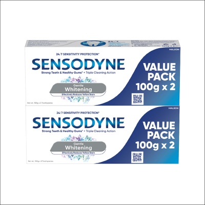 SENSODYNE - Gentle Whitening Toothpaste 2x100g image