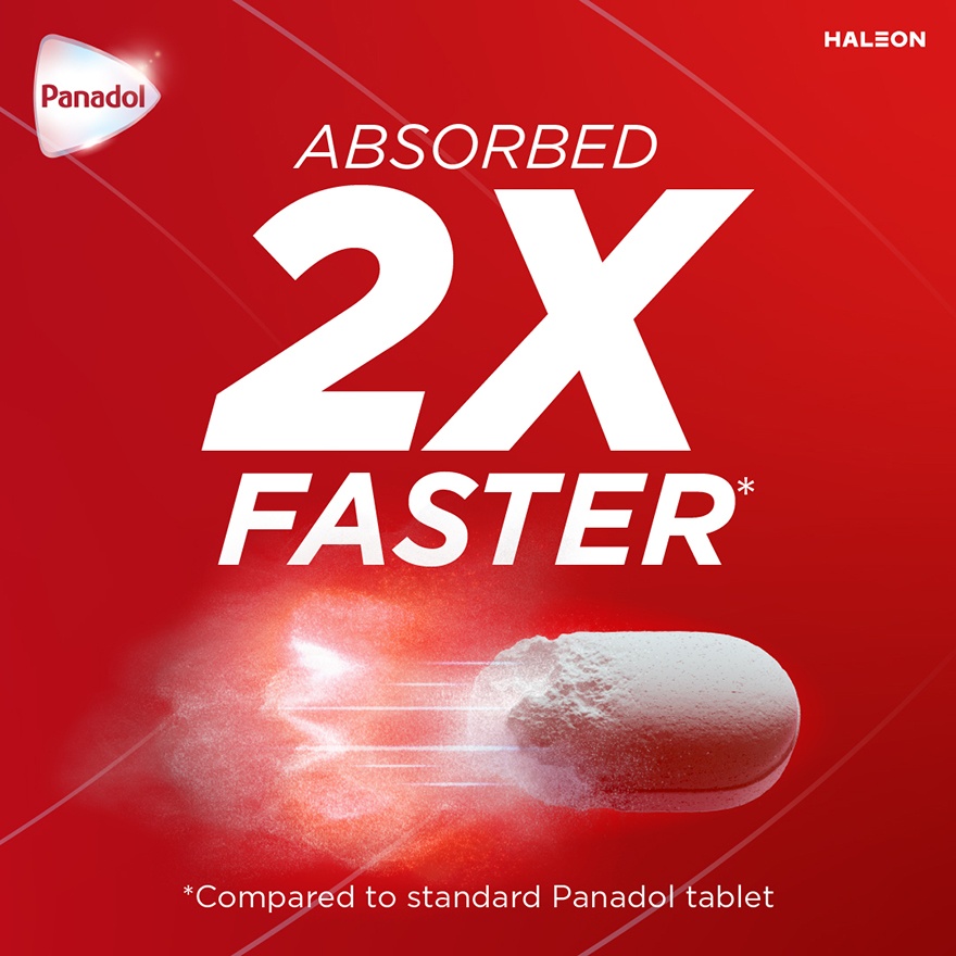 Actifast - Fast Pain Relief Caplet 100's x 2