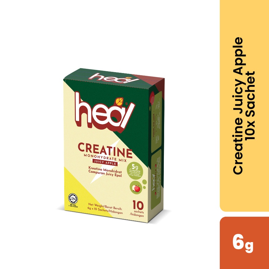 Creatine Juicy Apple Sachet 10s image
