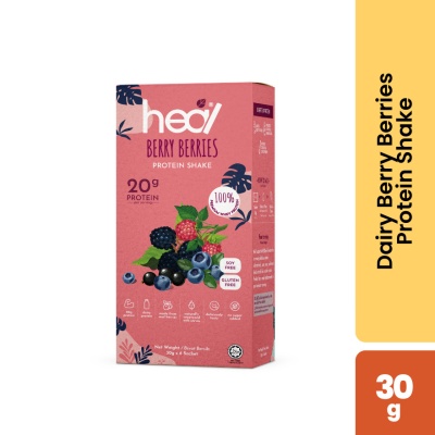 HEAL NUTRITION - Berry Berries Protein Shake 30g 6s image
