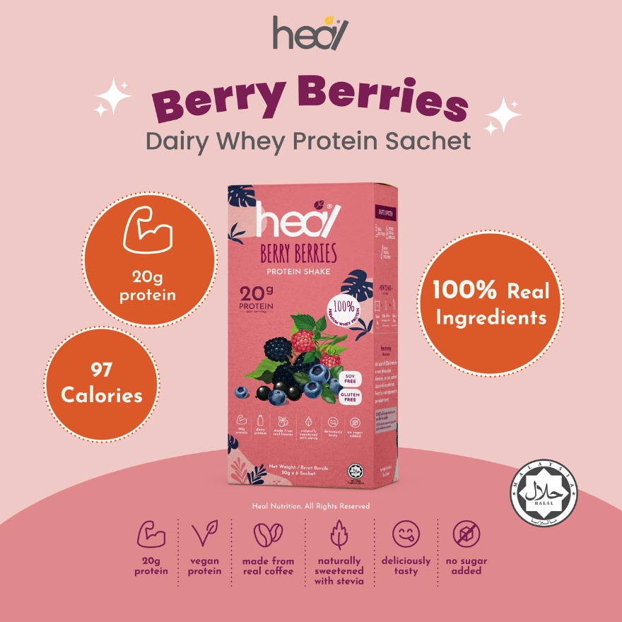 Berry Berries Protein Shake 30g 6s image
