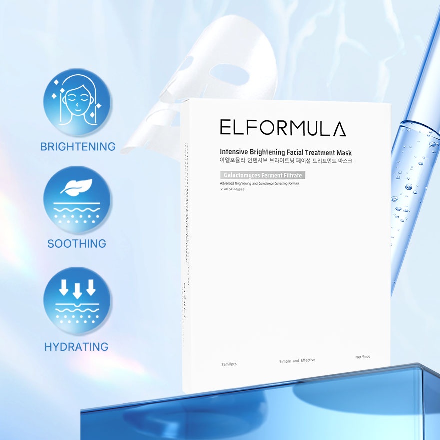 Intensive Brightening Facial Treatment Sheet 5pcs image