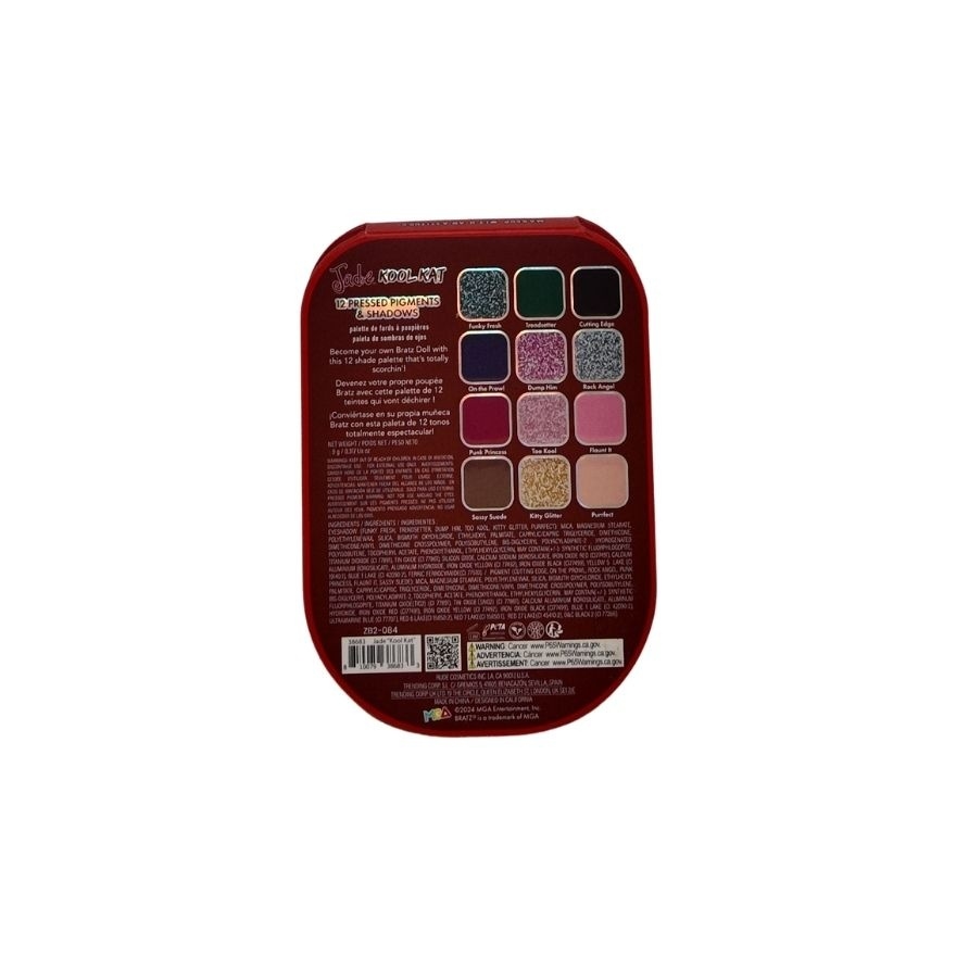 Bratz Eyeshadow Palette Jade Kool Kat image
