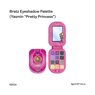 RUDE COSMETIC Bratz Eyeshadow Palette Yasmin Pretty Princess image