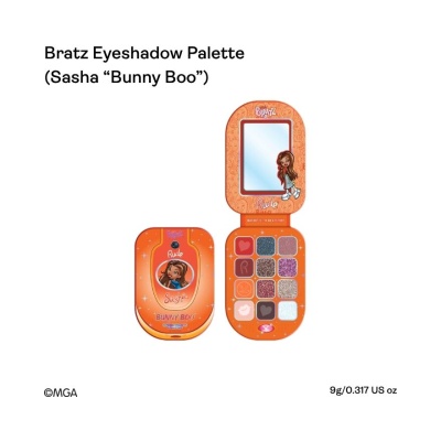 RUDE COSMETIC Bratz Eyeshadow Palette Sasha Bunny Boo image