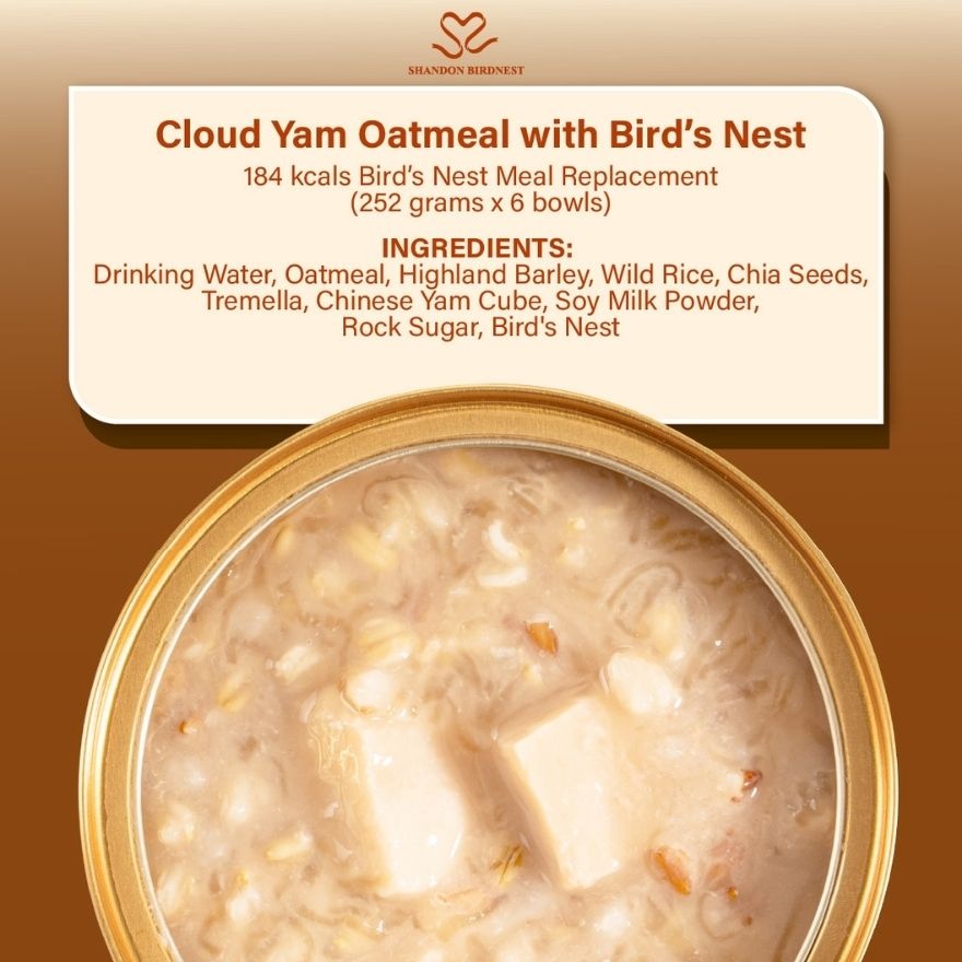 Cloud Yam Oatmeal Birdnest 252g image