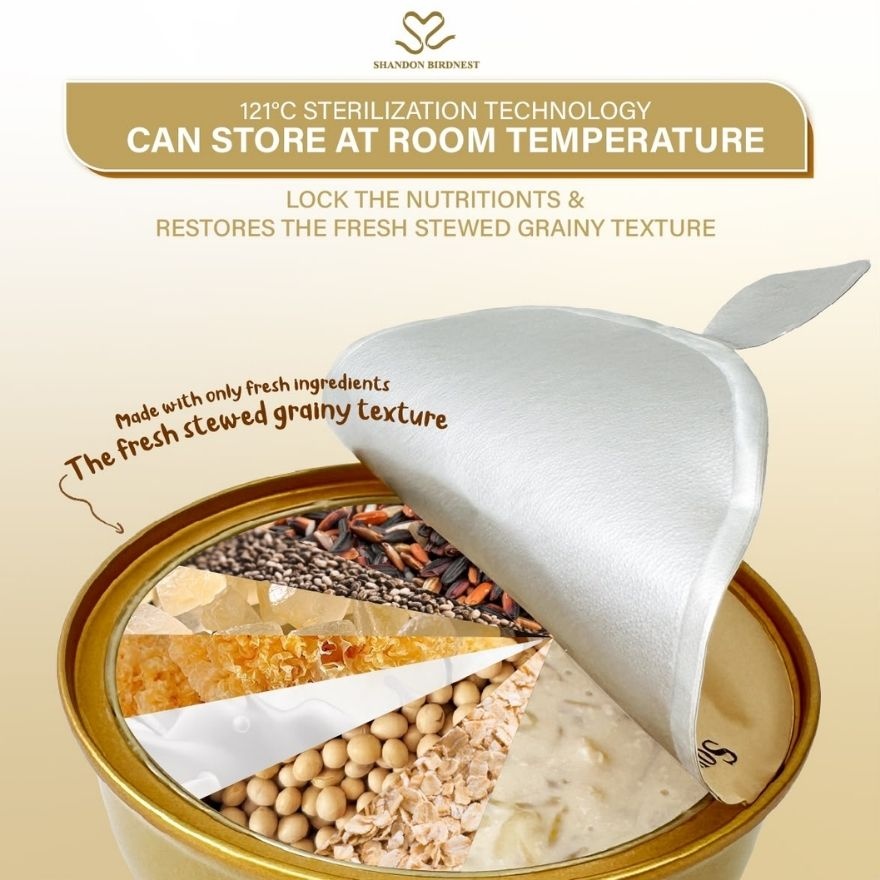 Soymilk Oatmeal Birdnest 252g image