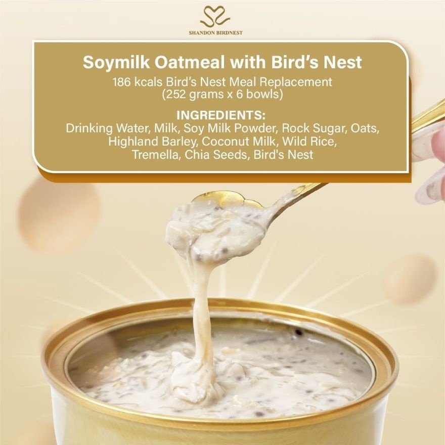 Soymilk Oatmeal Birdnest 252g image