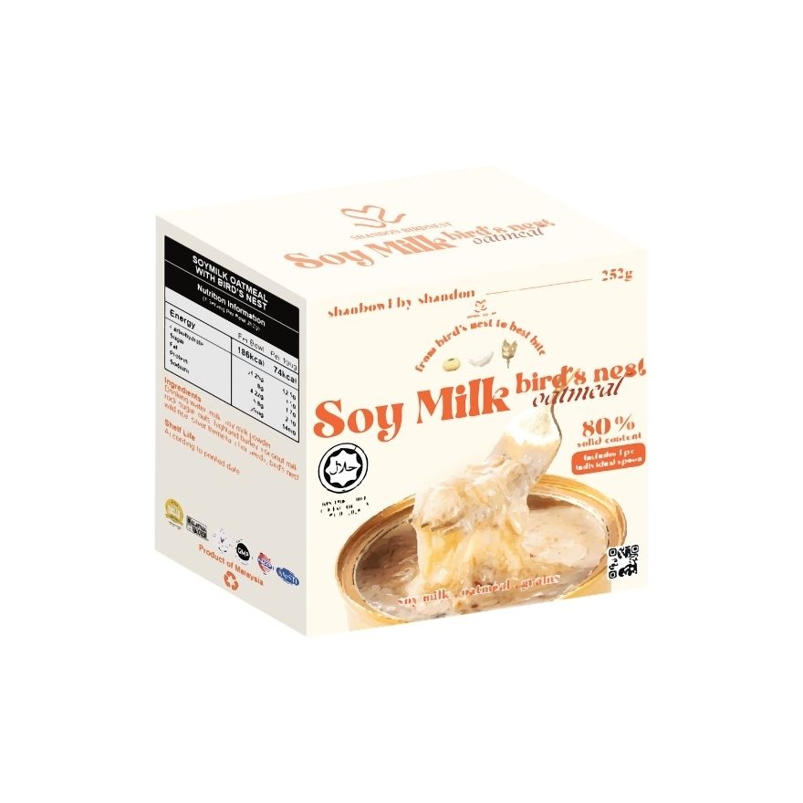 Soymilk Oatmeal Birdnest 252g image