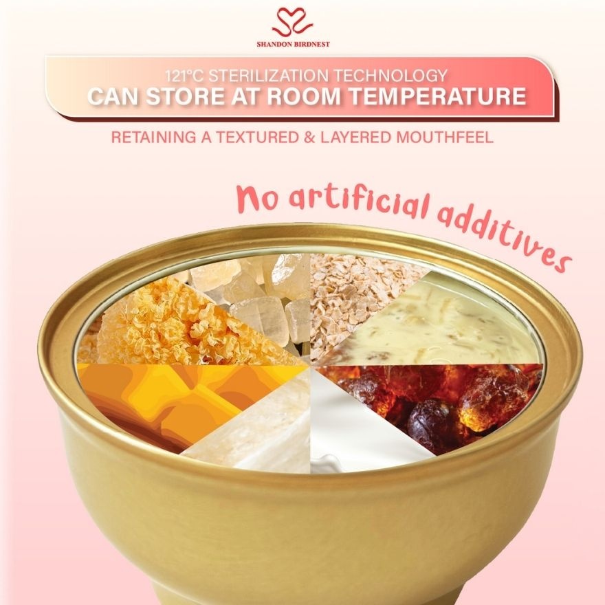 Mango Pomelo Peach Gum Bird’s Nest 252g image