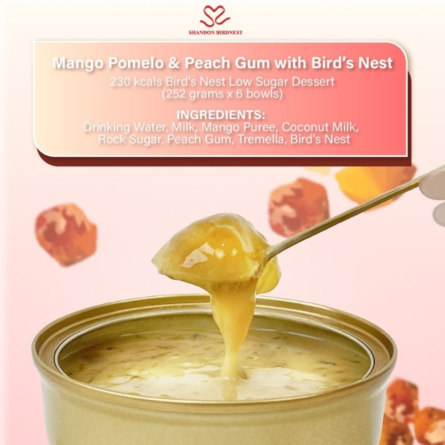 Mango Pomelo Peach Gum Bird’s Nest 252g image