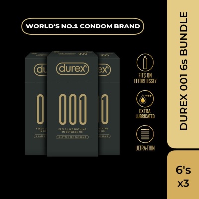 DUREX - 001 6s x 3 (Bundle of 3)