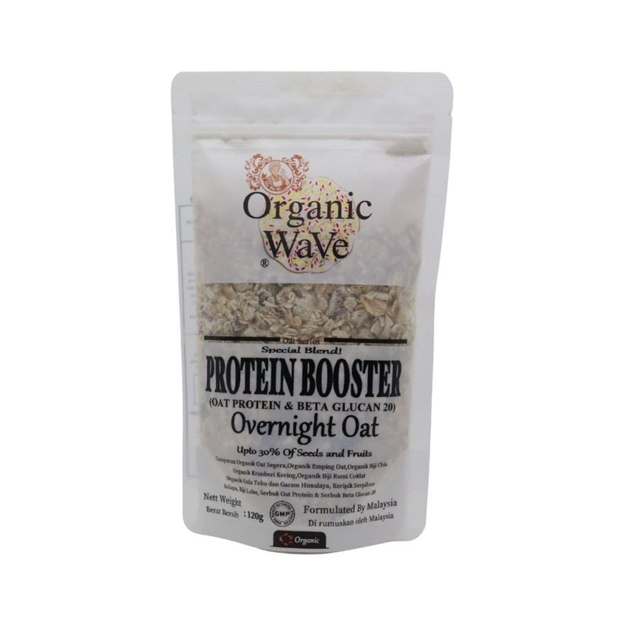 Organic Overnight Oat Protein Booster 120G image