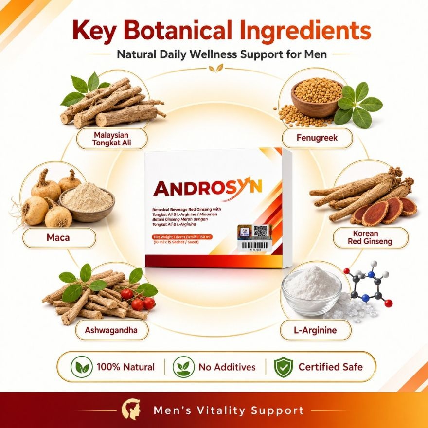 Androsyn Botanical Beverage 10mlx5s image