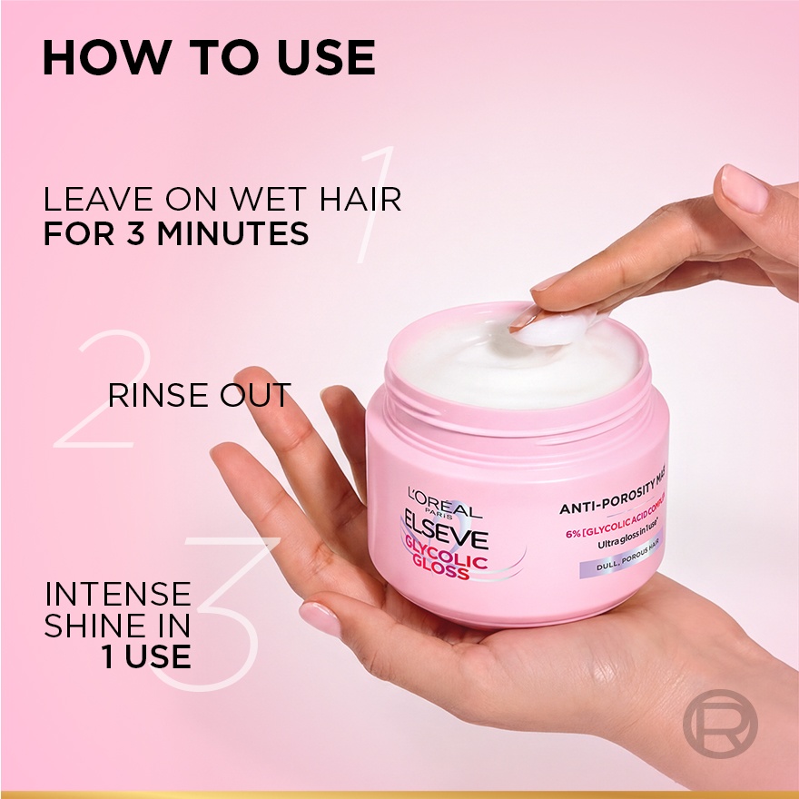 Glycolic Gloss Hair Mask 200ml image