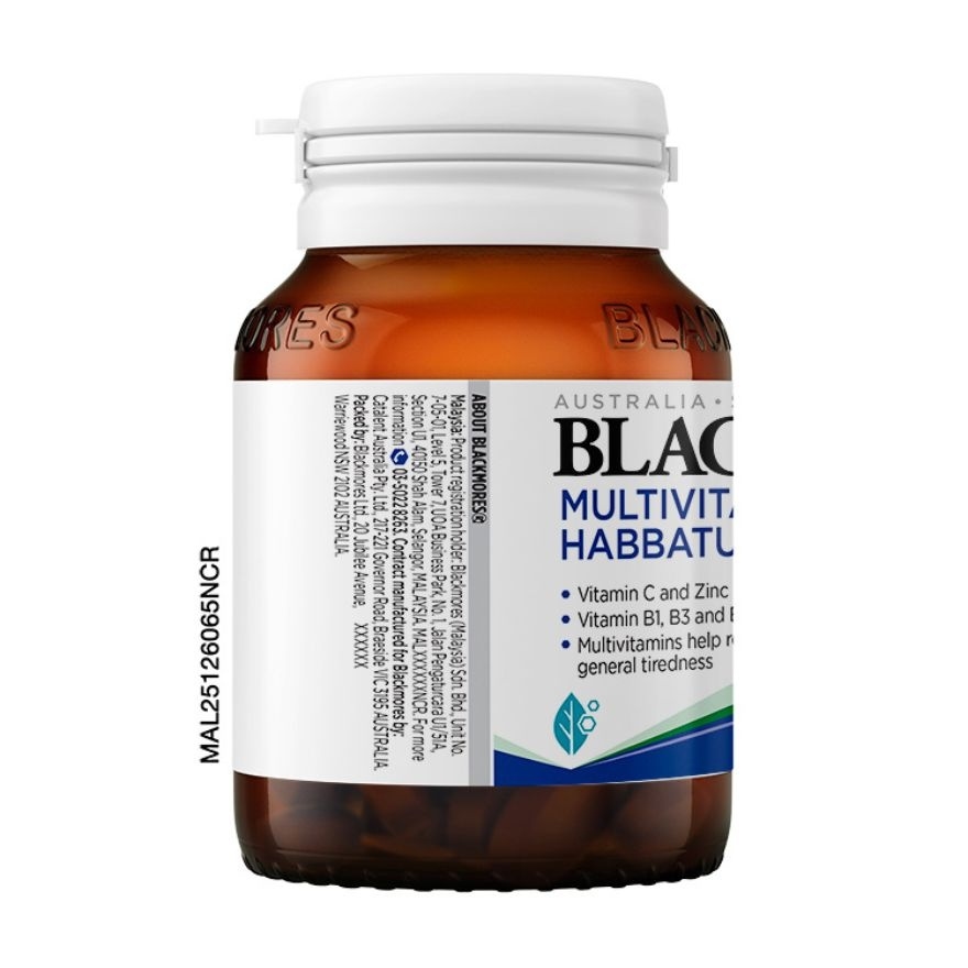 Multivitamins & Habbatus Sauda Plus 30s image