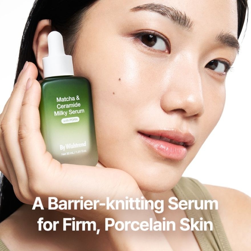 Matcha & Ceramide Milky Serum 30ml image