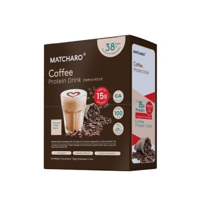 MATCHARO - Coffee Protein Drink 20gX10s image