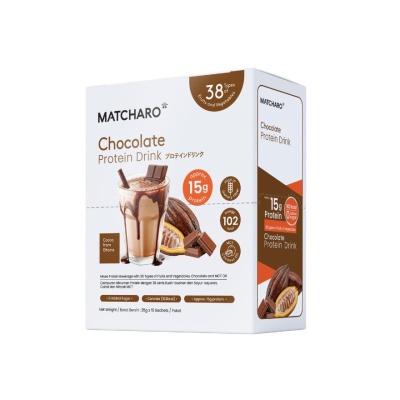 MATCHARO - Chocolate Protein Drink 20gX10s image