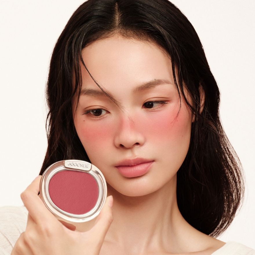 Velvet Cream Blush M09 Flushed Red Brown image