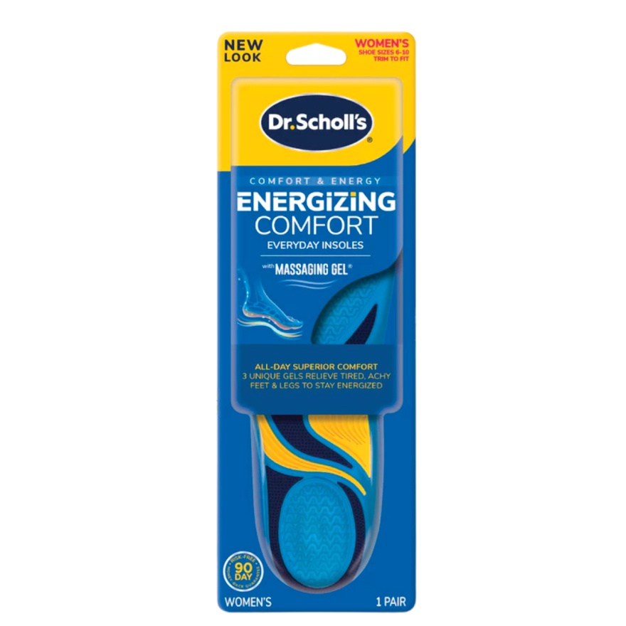 Comfort & Energy Energizing Comfort Everyday Insoles with Massaging Gel - Women 1 pair image