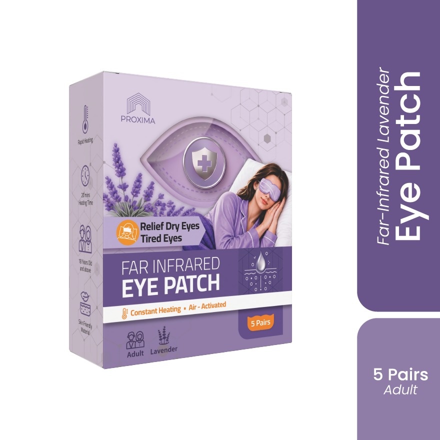 Far Infrared Lavender Eye Patch Adult 5s image
