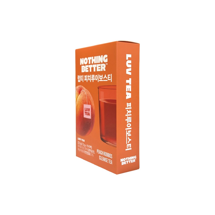 Luv Tea Peach Rooibos Tea 15s image