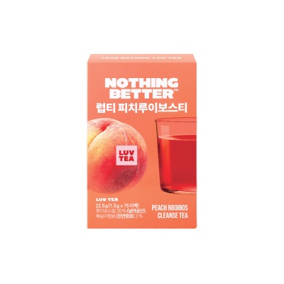 NOTHING BETTER Luv Tea Peach Rooibos Tea 15s image